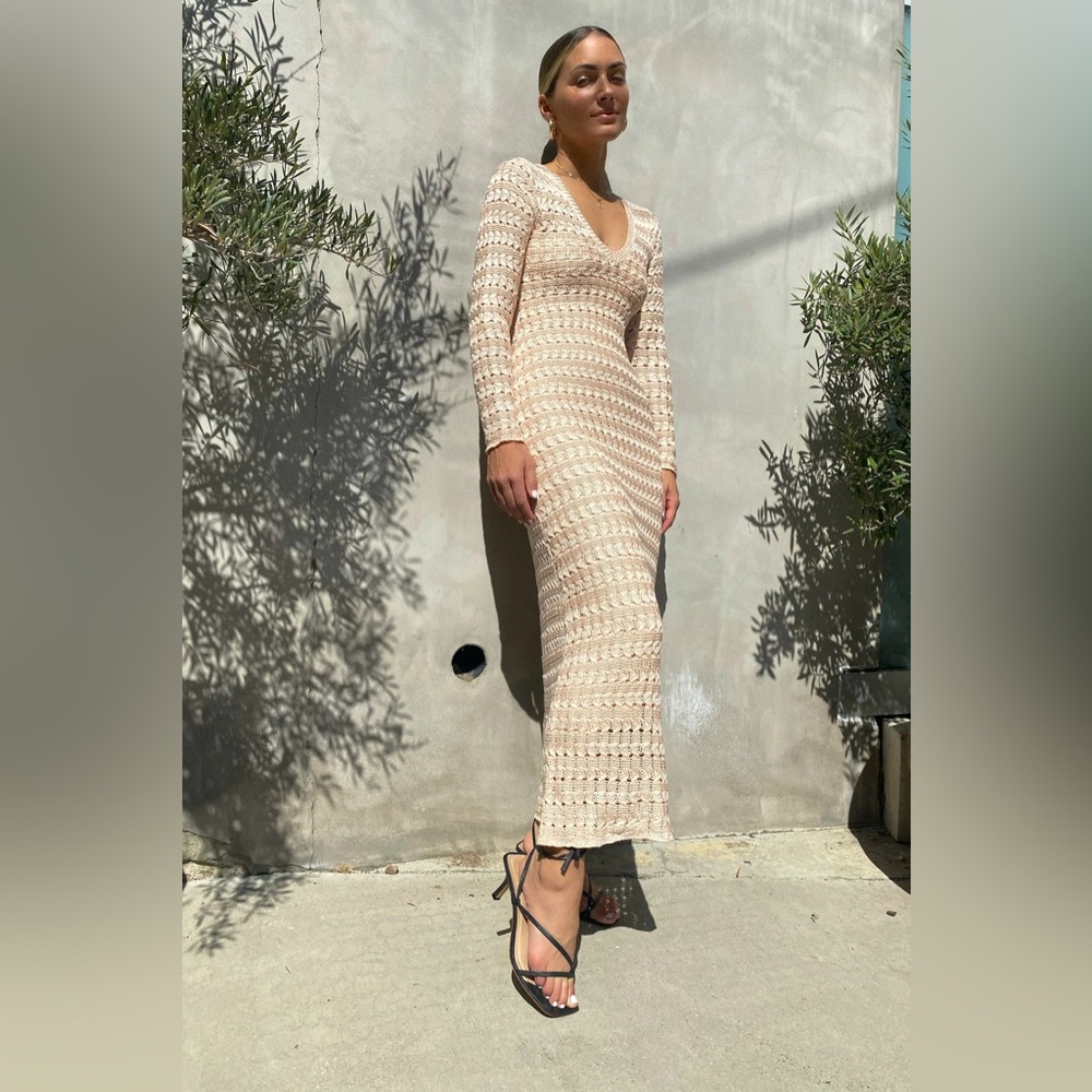 AFRM ~ Cedro Crochet Midi Dress